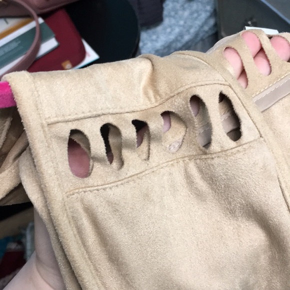 American rag Faux suede fringe vest - Picture 4 of 7